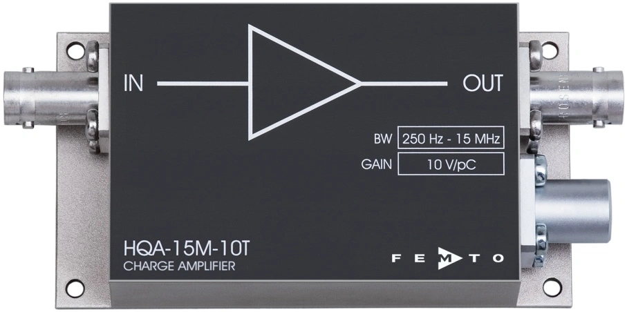 德国FEMTO-石英音叉专用电荷放大器HQA-15M-10T（工作频段250Hz~15MHz）